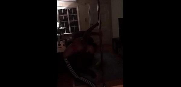  Felicity feline home pole dancing compilation